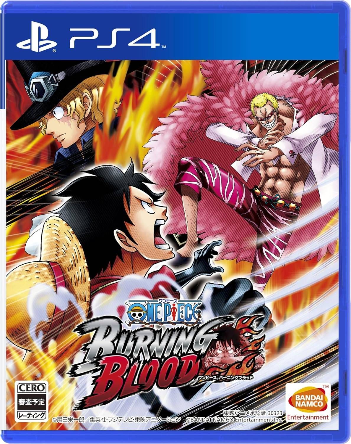 ONE PIECE   BURNING     BLOOD    生産限定版 ONE PIECE BURNING BLOOD (ワンピース バーニングブラッド) PS4
