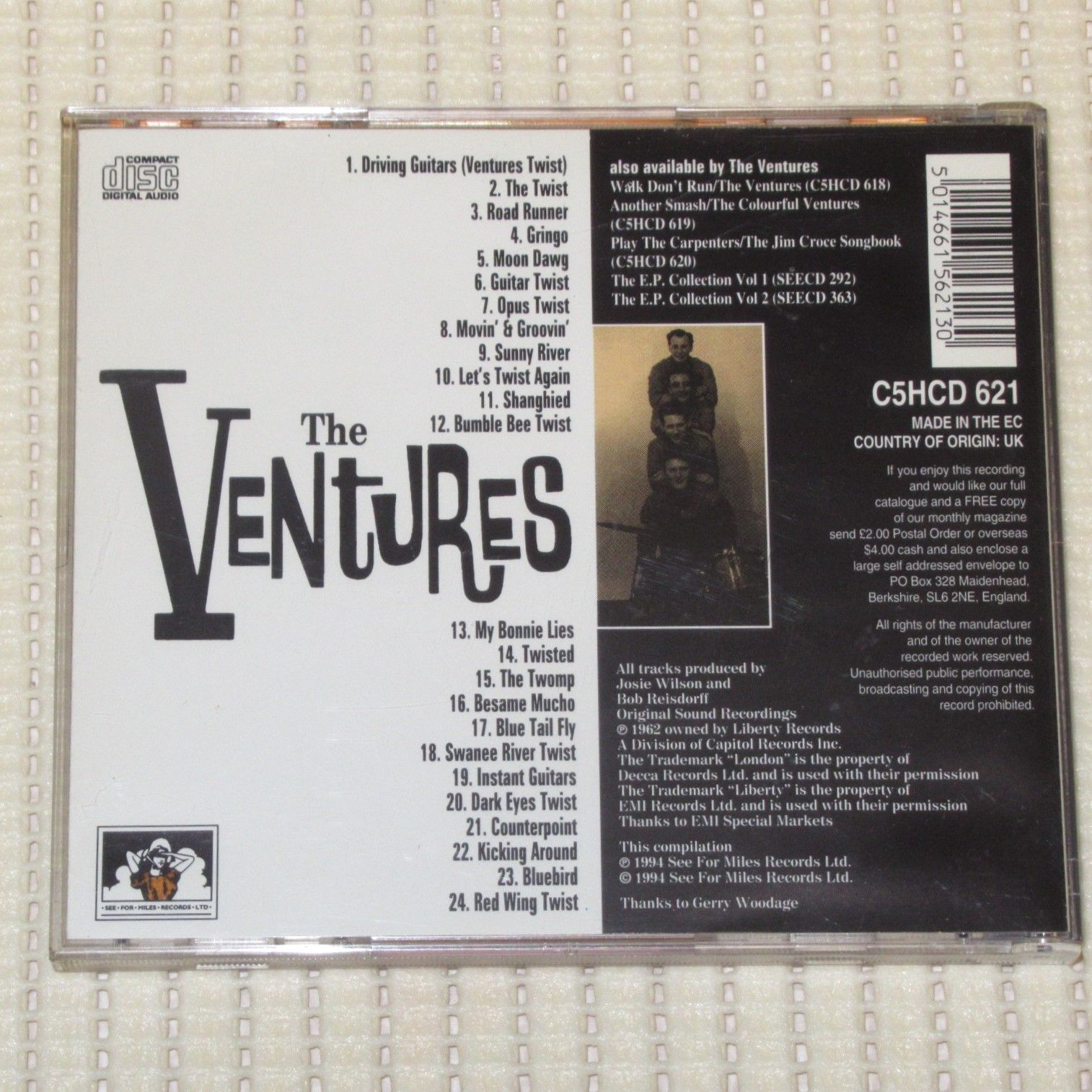 2枚組　プレイ・ウィズ・ザ・ベンチャーズ Vol.1,2 Amazon.co.jp: Ventures: ミュージック