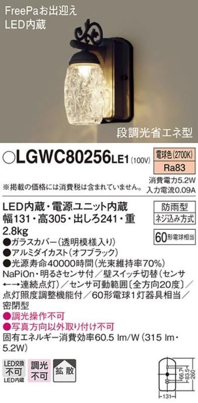 60形電球相当