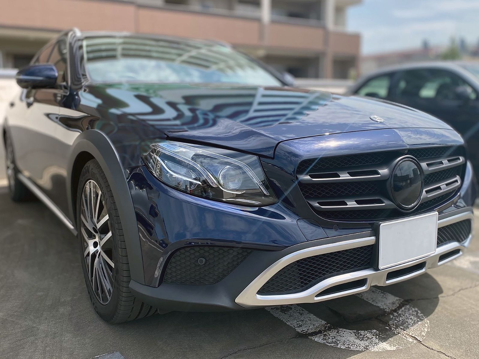 Tint+再利用できる エンブレム スモークフィルム(ブラックスモーク5％) ベンツ Eクラス W213/S213/C238/A238 セダン/ワゴン/クーペ/カブリオレ