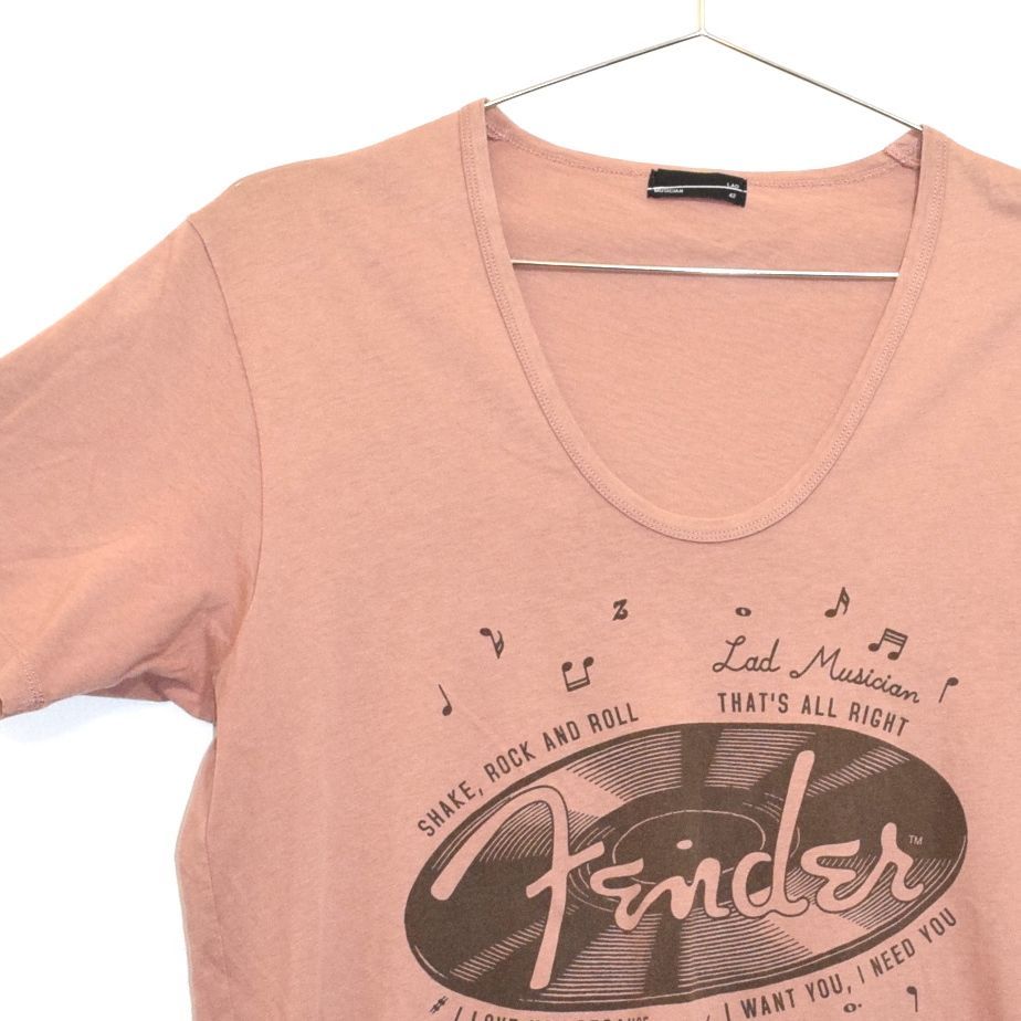 LAD MUSICIAN】t-shirt -fender- - メルカリ