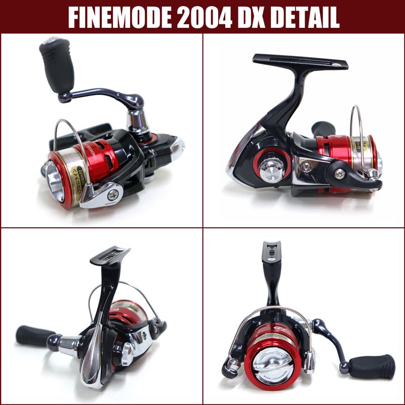 スピニングリール ファインモード 2004 DX 日本製フロロカーボンライン3lb.100m付 ダイワ 釣り具 - メルカリ