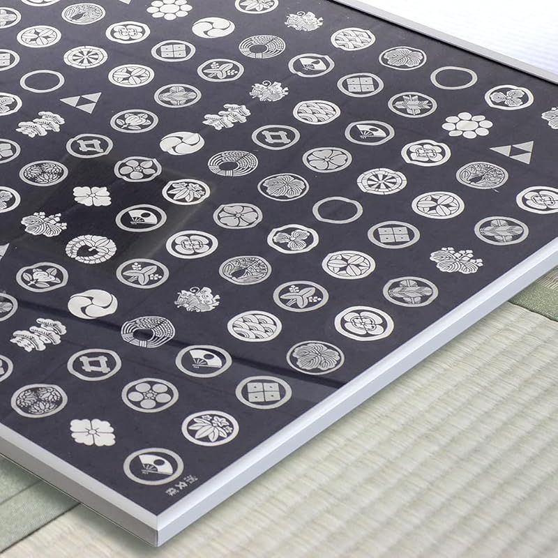 ブラック 手ぬぐい額