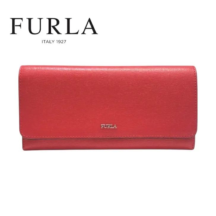 中古美品】FURLA フルラ バビロン 長財布 二つ折り長財布 ウォレット 