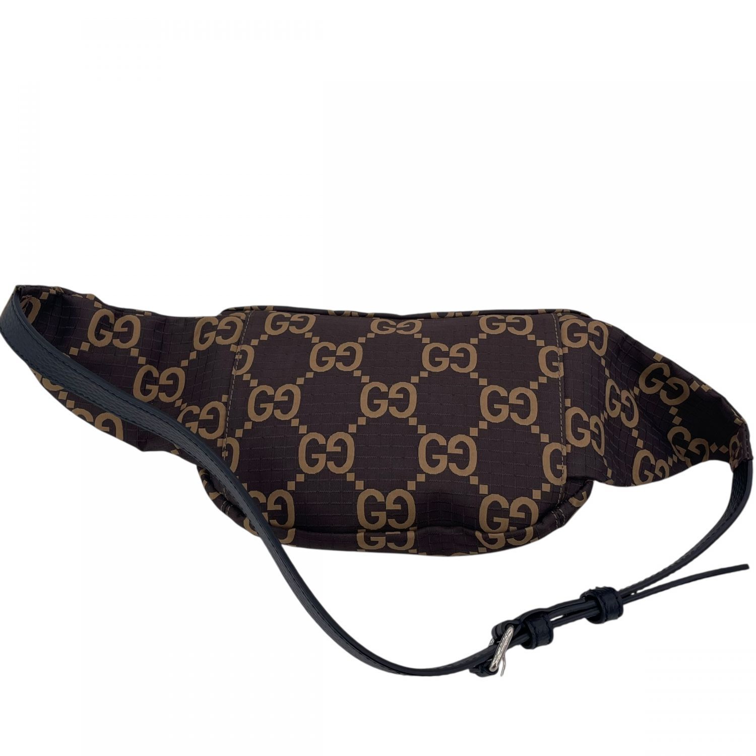 【中古】 GUCCI グッチ GGナイロン  767934  ベルトバッグ ウエストポーチ ボディバッグ ブラウン 男女兼用 ユニセックス 25018806 KJ 中古】 GUCCI グッチ GGナイロン 767934 ベルトバッグ ウエストポーチ