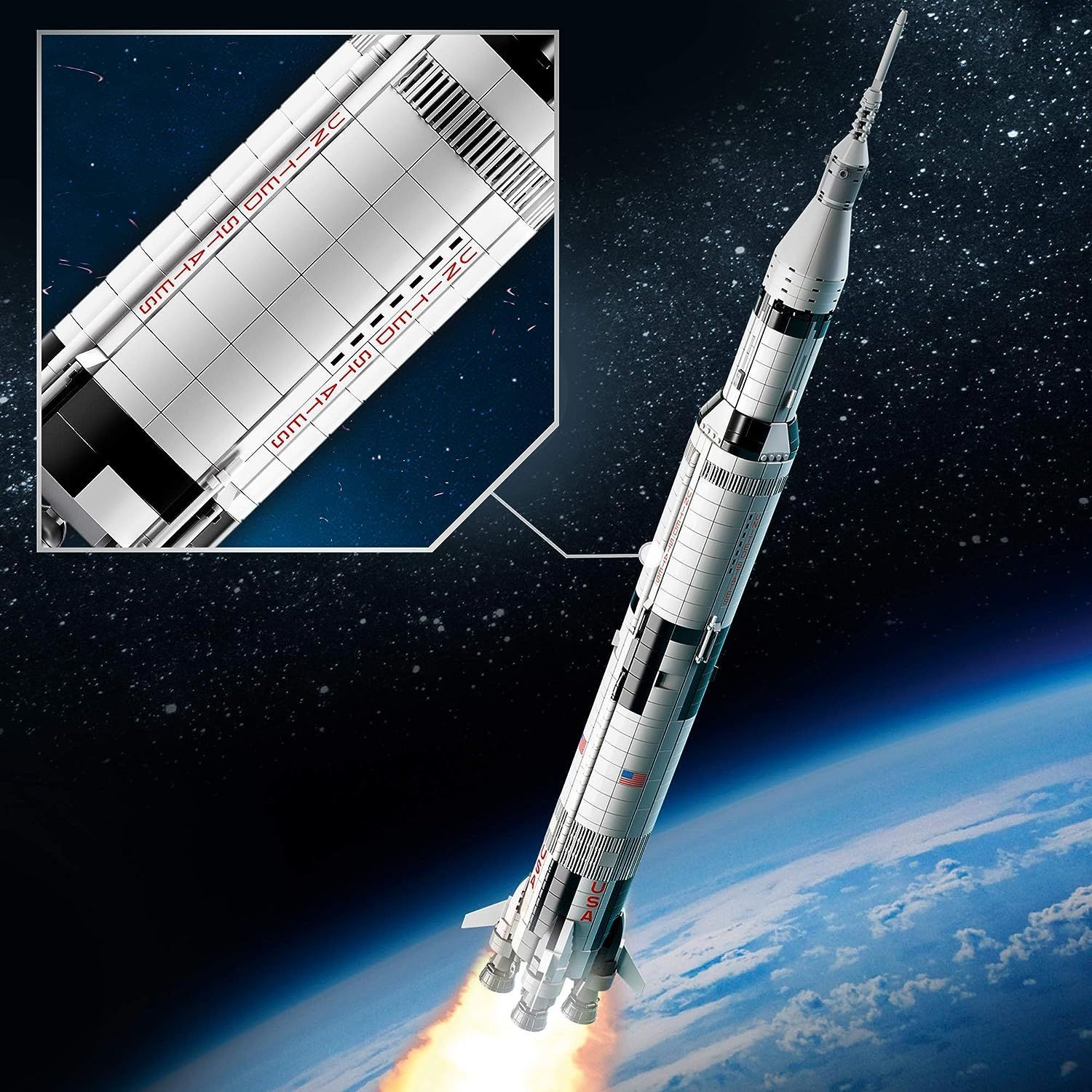 新品未開封】LEGO レゴ 92176 アイデア IDEAS NASA アポロ計画 