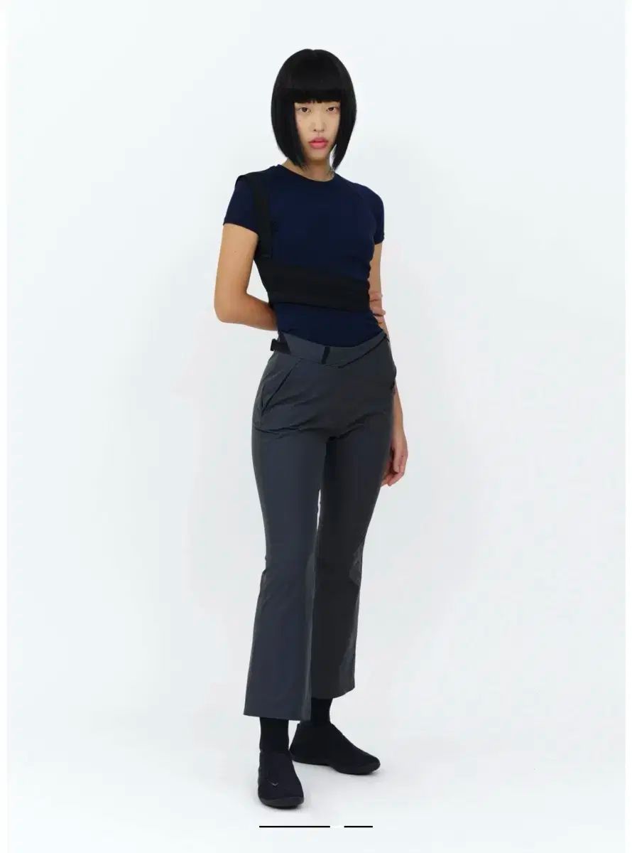 【HYEIN SEOヘインソ】ハイウエストパンツ BLK2 HYEIN SEOヘインソ】ハイウエストパンツ BLK2 Hyein Seo