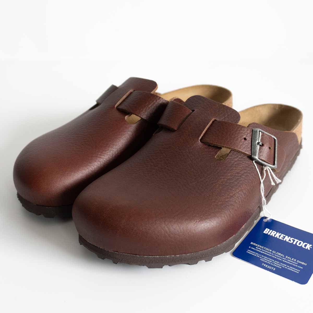 のみ BIRKENSTOCK BOSTON 26.5cm ビルケンシュトック ブラウン ボストン レザー サンダル s2509028
