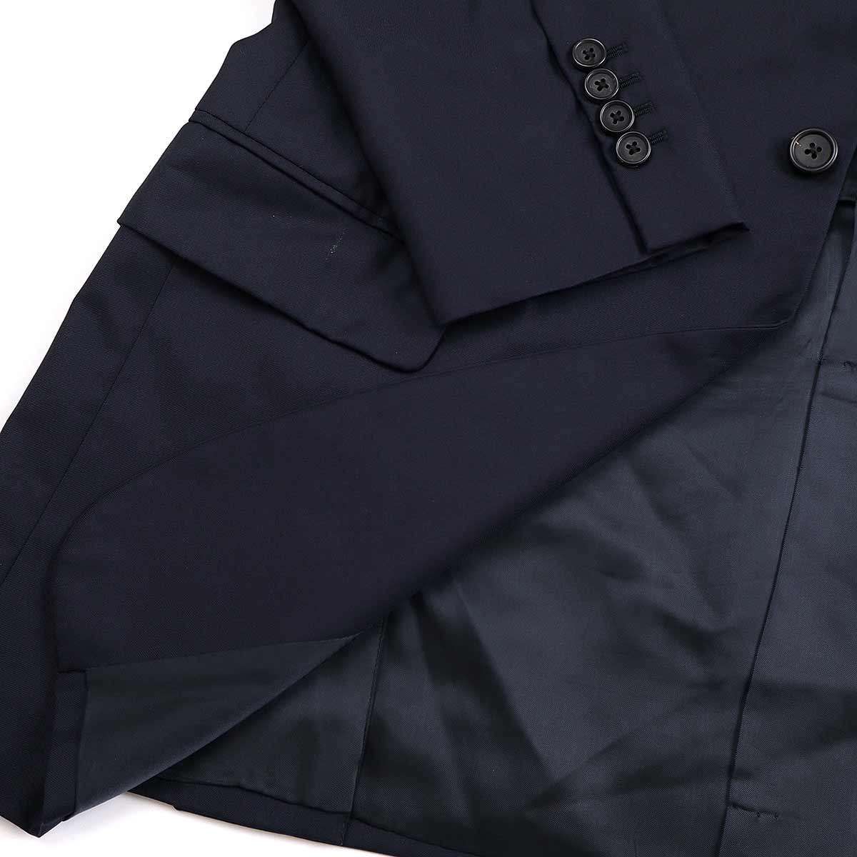 PRADA プラダ 3B ノッチドラペル セットアップ スーツ テーラード