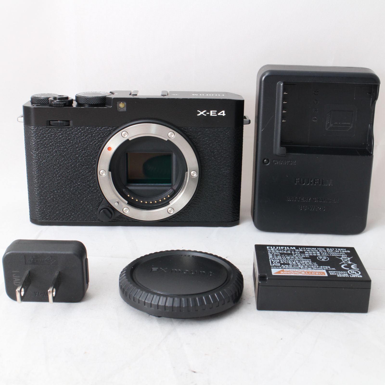 FUJIFILM X-E4 ボディ ブラック F X-E4-B フジフィルム ミラーレスデジタルカメラ 3275