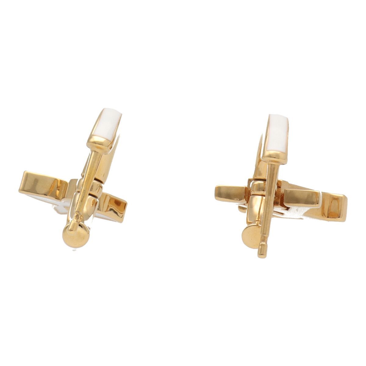 中古】LOUIS VUITTON ルイ・ヴィトン ピアスフープ・LV アイ