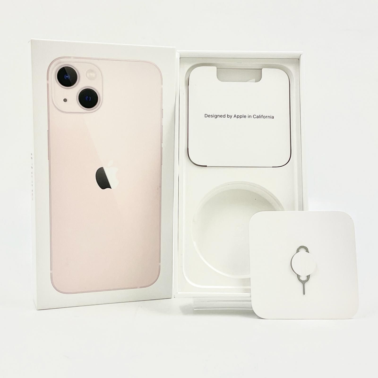 全額返金保証】【最速発送】Apple iPhone 13 256GB ピンク SIMフリー 
