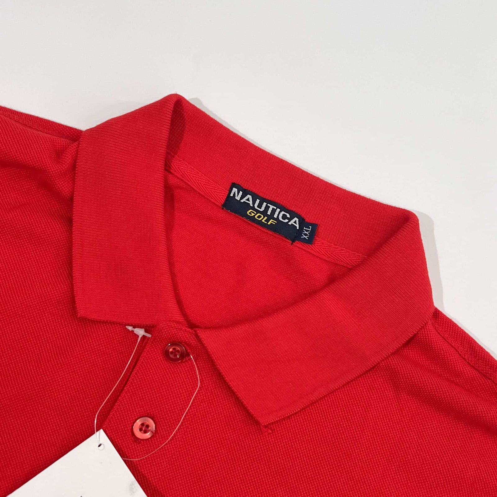 新品 タグ付き NAUTICA GOLF ノーティカ ゴルフ 鹿の子 ポロシャツ XXL 