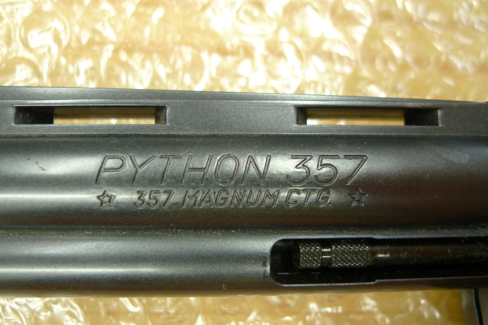 エアガン PYTHON 357 日本製 MAGNUM CTG ASGK(刻印有) COLTS