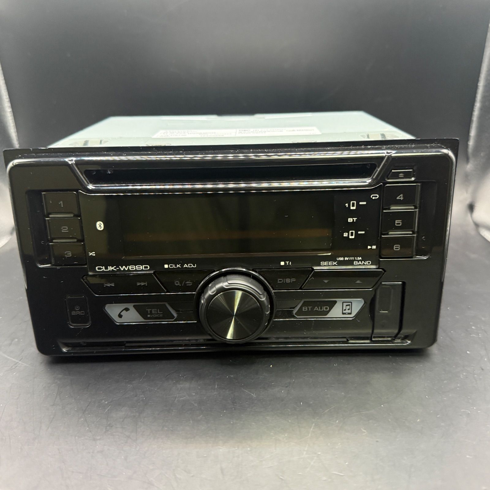ジャンク品】ダイハツ純正 カーオーディオ KENWOOD CUK-W69D