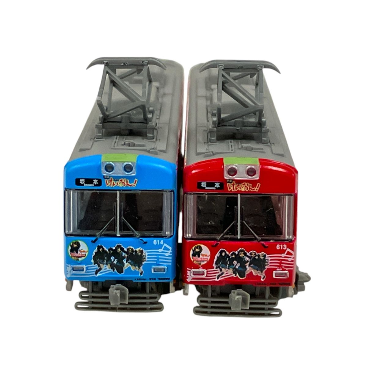 TOMYTEC 京阪電車大津線600形3次車 けいおん ラッピング2両