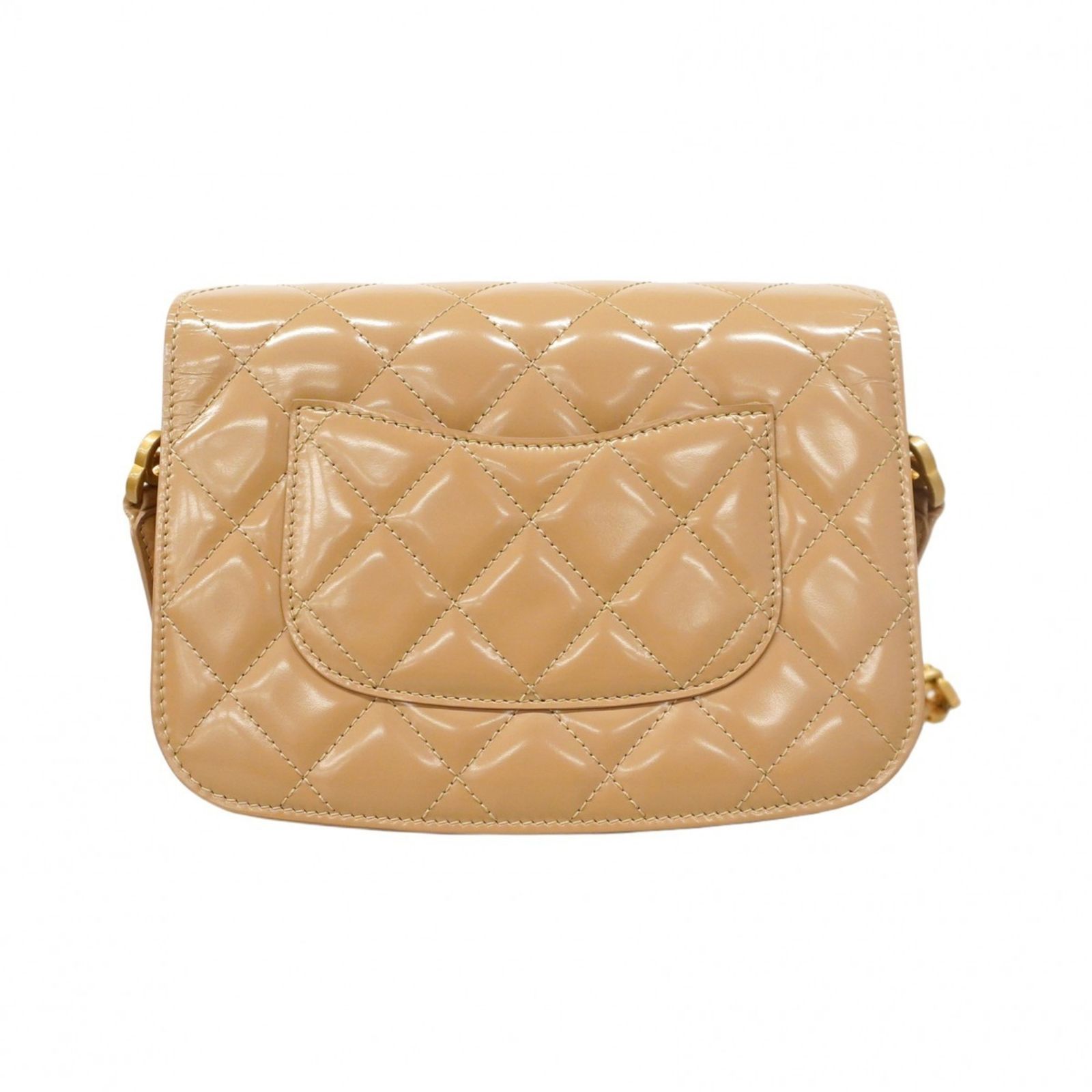 値下げ本物CHANEL マトラッセ ベージュ シャネル(Chanel) シャネル ショルダーバッグ マトラッセ ミニ