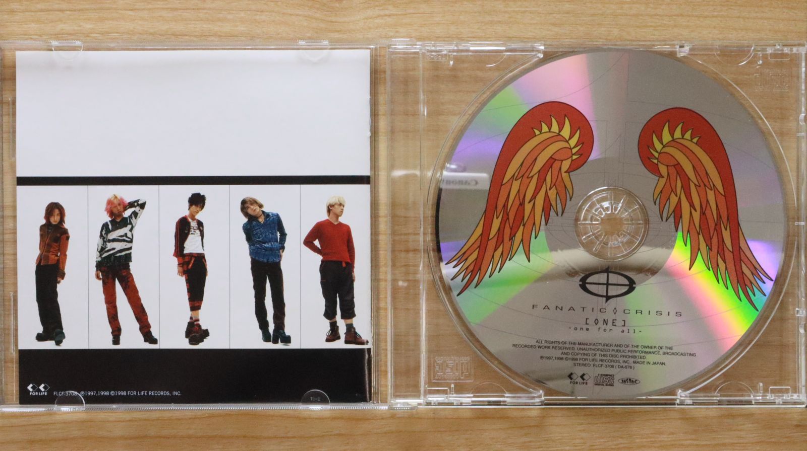 国内盤CD☆ファナティック◇クライシス/FANATIC◇CRISIS□ ONE