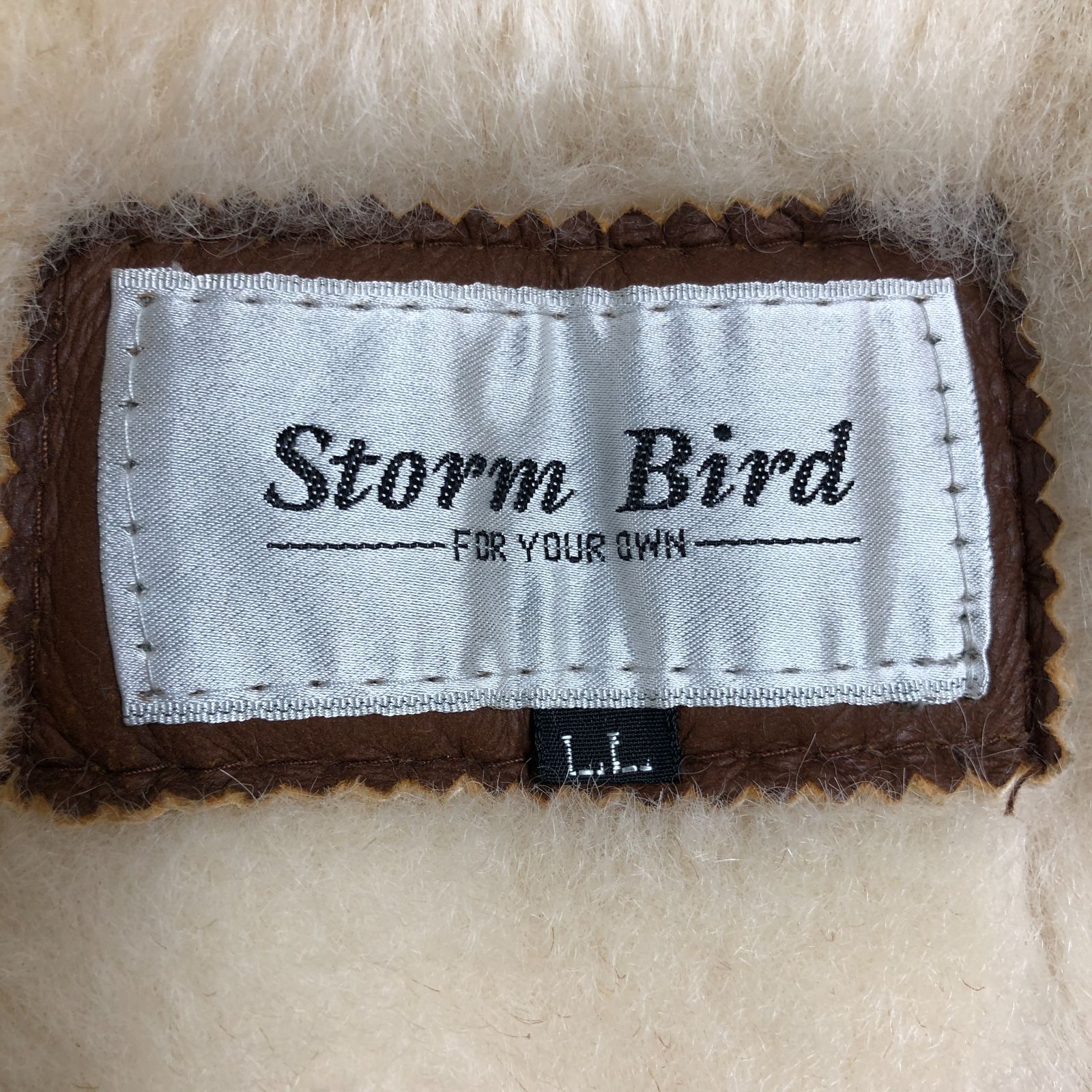 Storm Bird    メンズL　羊革内ムートンコート