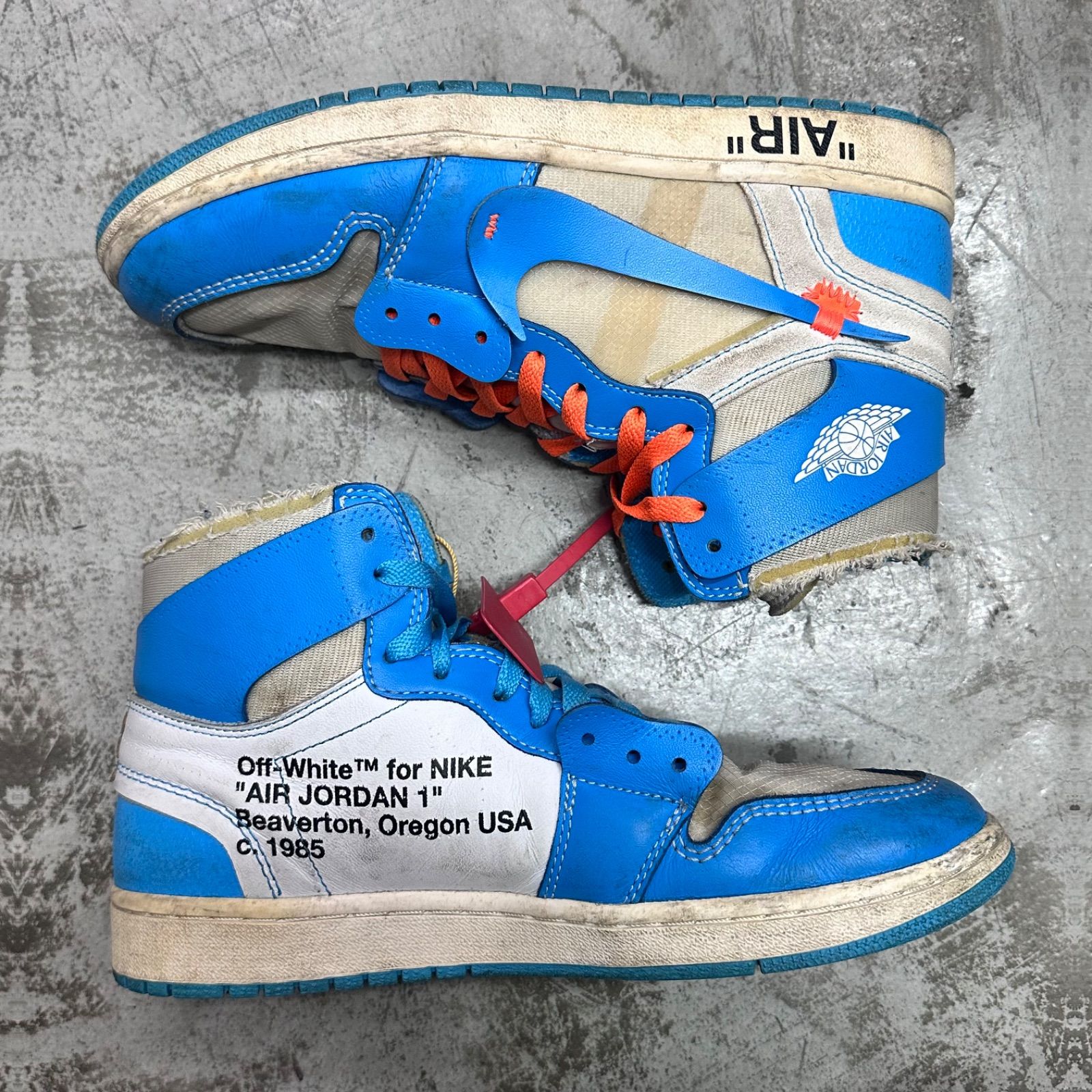 Off-White NIKE Air Jordan 1 High UNC コラボ ジョーダン1