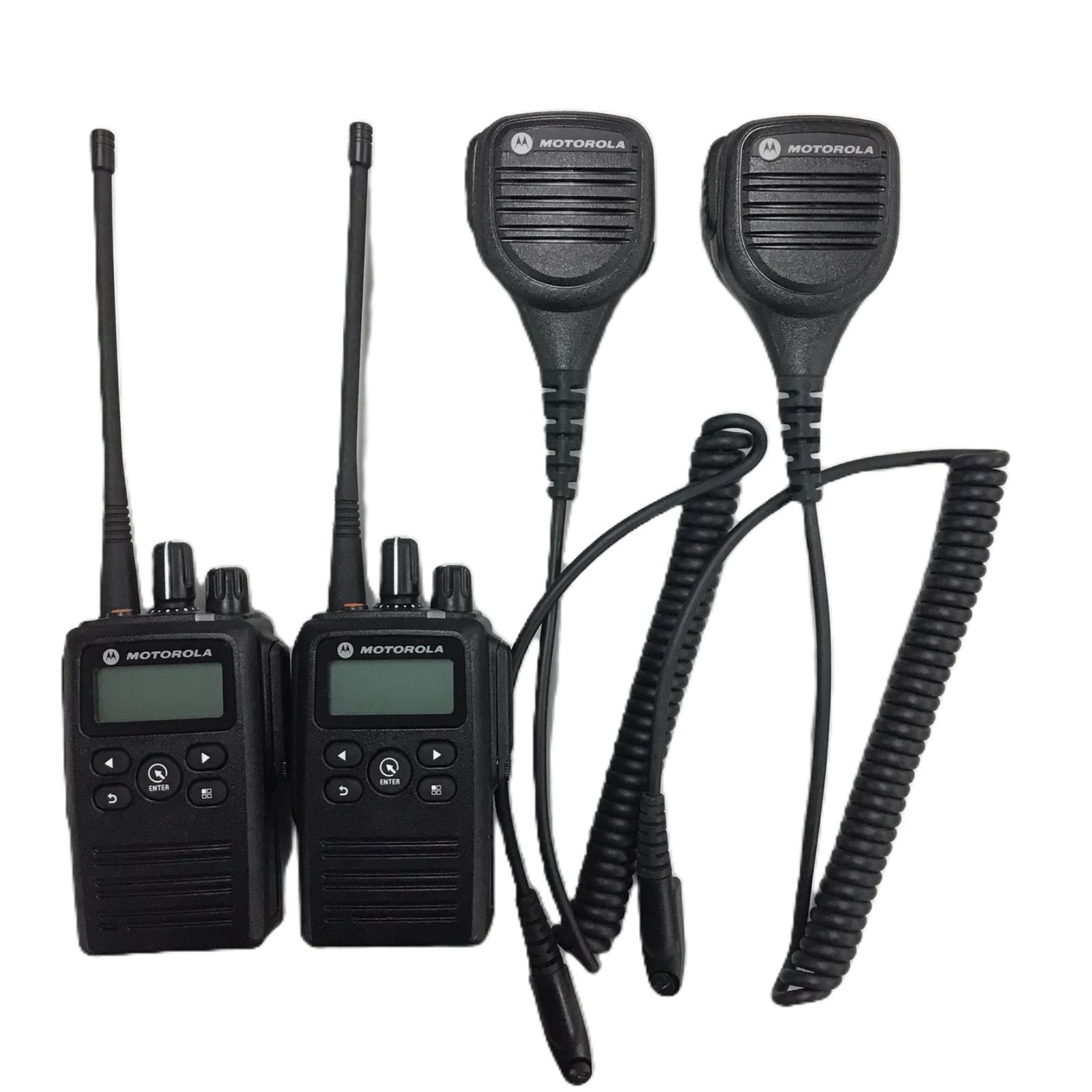 品 MOTOROLA GDB4800 充電台 ACアダプター スピーカーマイク付き 2台セット