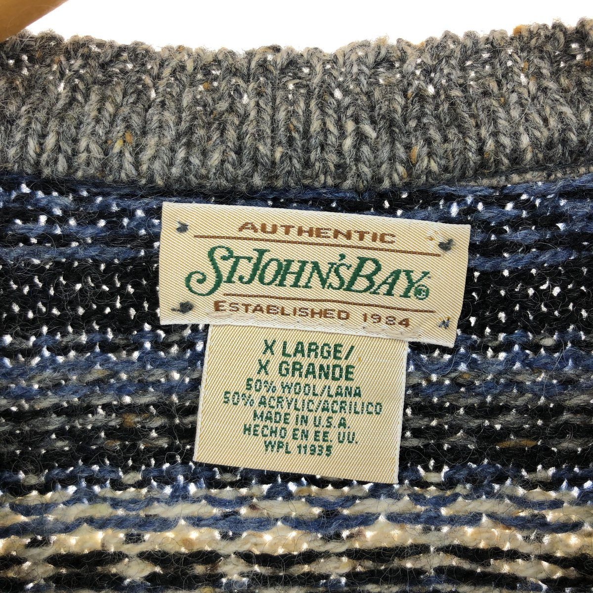 90s セントジョンズベイ ニット - 古着 90年代 セントジョンズベイ ST 
