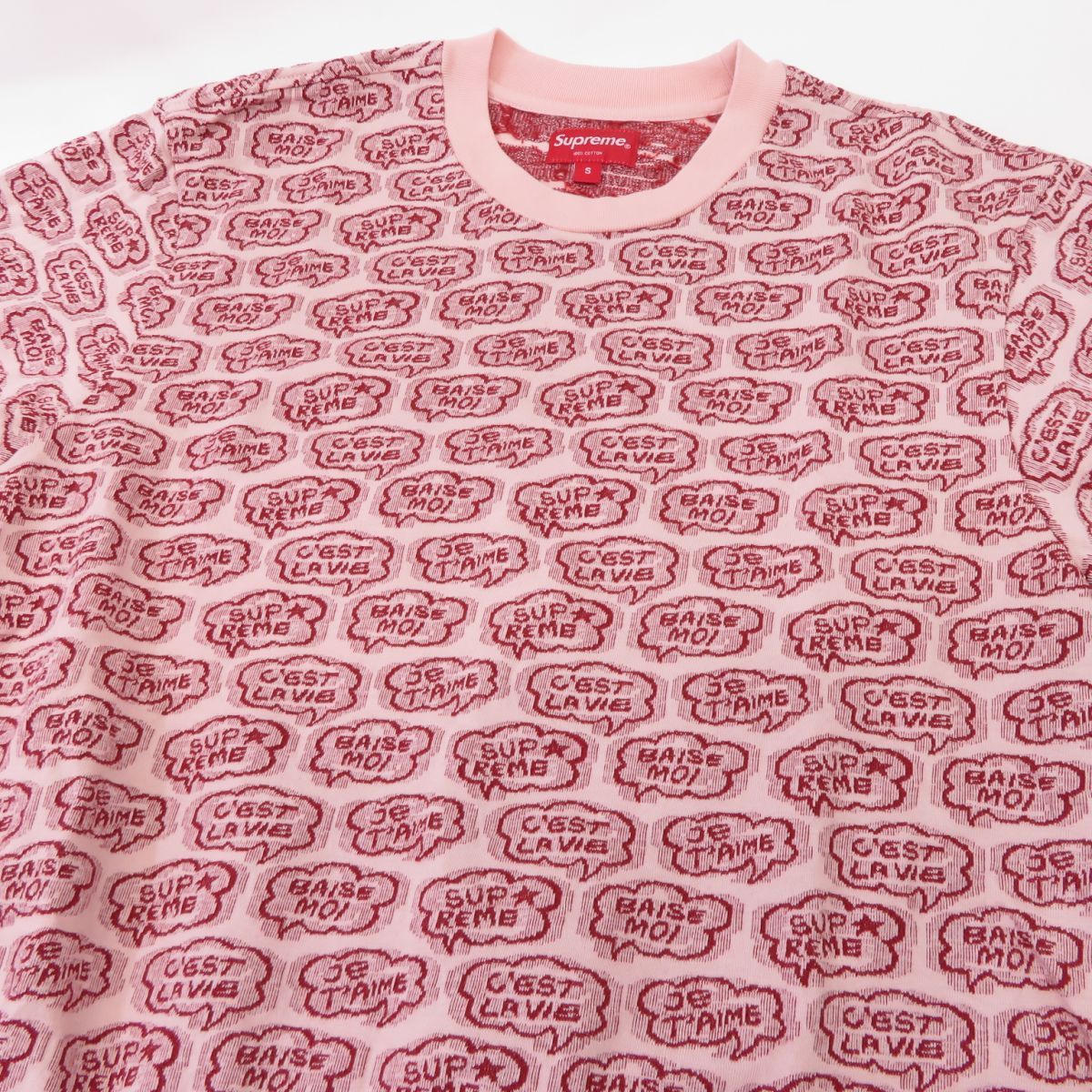 Supreme シュプリーム 22SS Word Bubble Jacquard S/S Top ワード