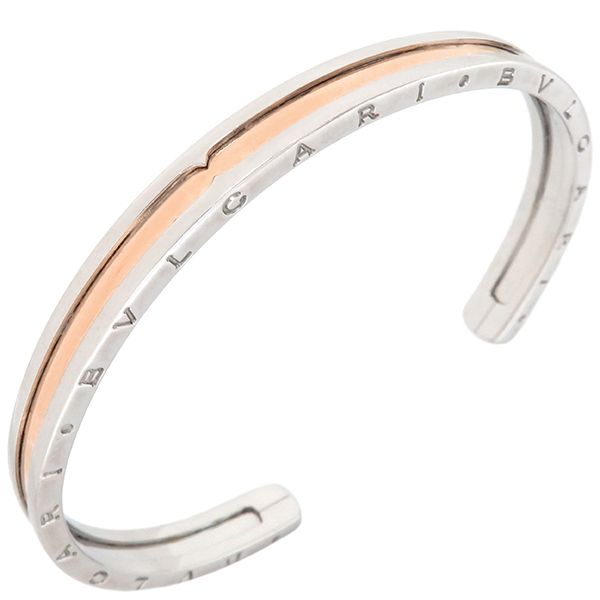 ブルガリ BVLGARI ブレスレット ビーゼロワン B-zero1 オープン K18PG