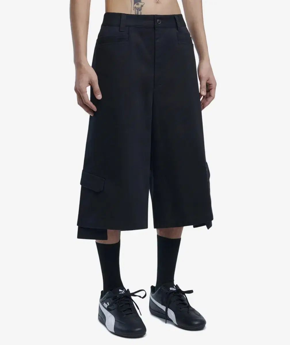 NOMANUAL ノーマニュアル t q pants カーゴ ハーフパンツ