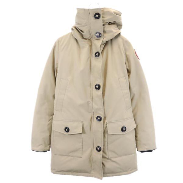 カナダグース フーデッド ダウンコート S ブラウン系 CANADA GOOSE