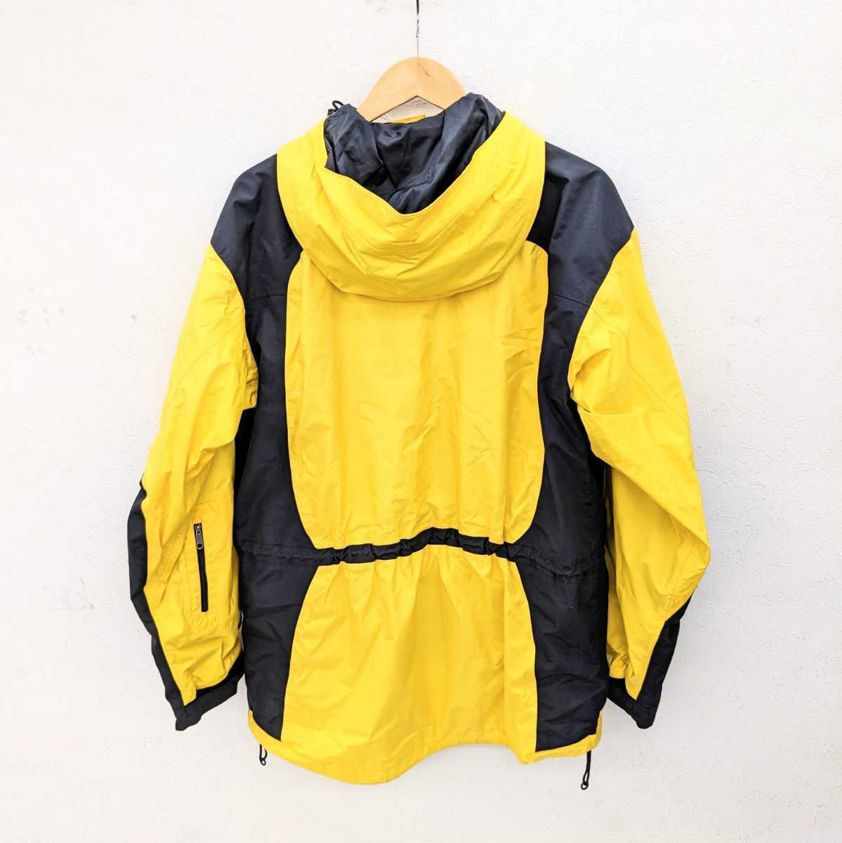 THE NORTH FACE マウンテンパーカー 00s old 海外規格 バングラデシュ製 イエロー マウンテンライトジャケット サイズM 古着  GORE-TEX