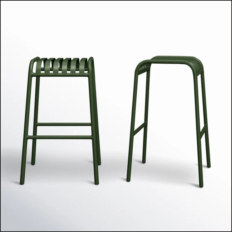 スツール HAY PALISSADE BAR STOOL オリーブ HAY PALISSADE BAR STOOL / ヘイ パリセイド バースツール