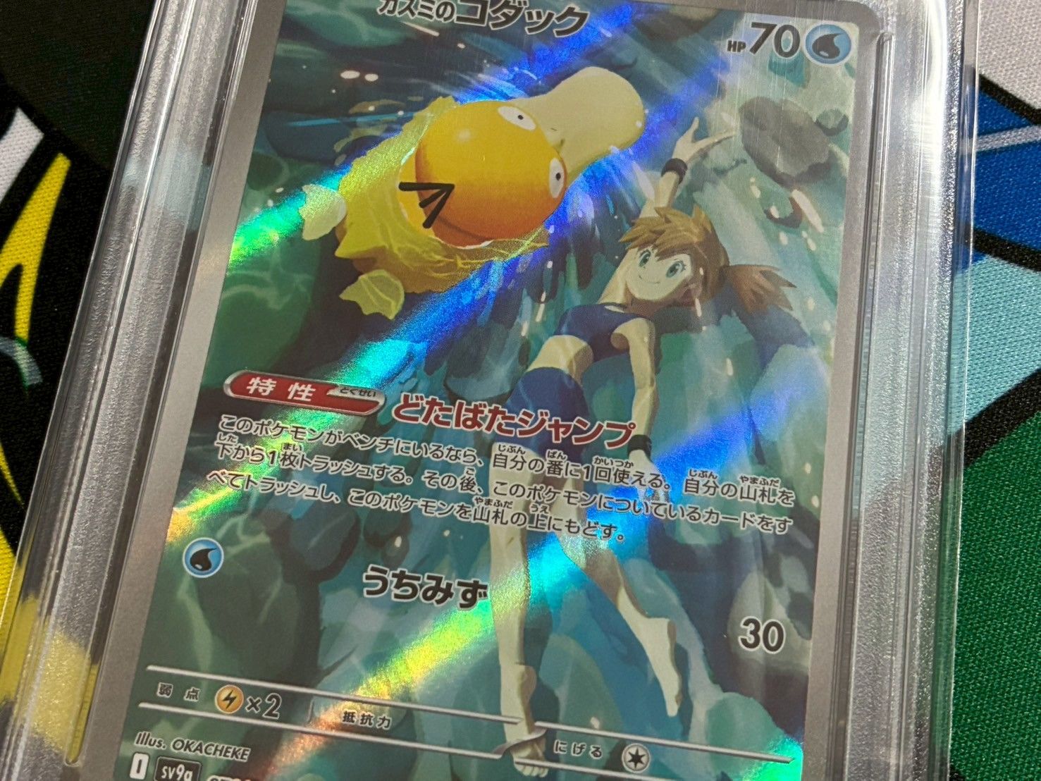 カスミのコダック リーリエのアブリボン マリィのモルペコ 3枚セット ポケモンカード リーリエのアブリボンAR カスミのコダックAR