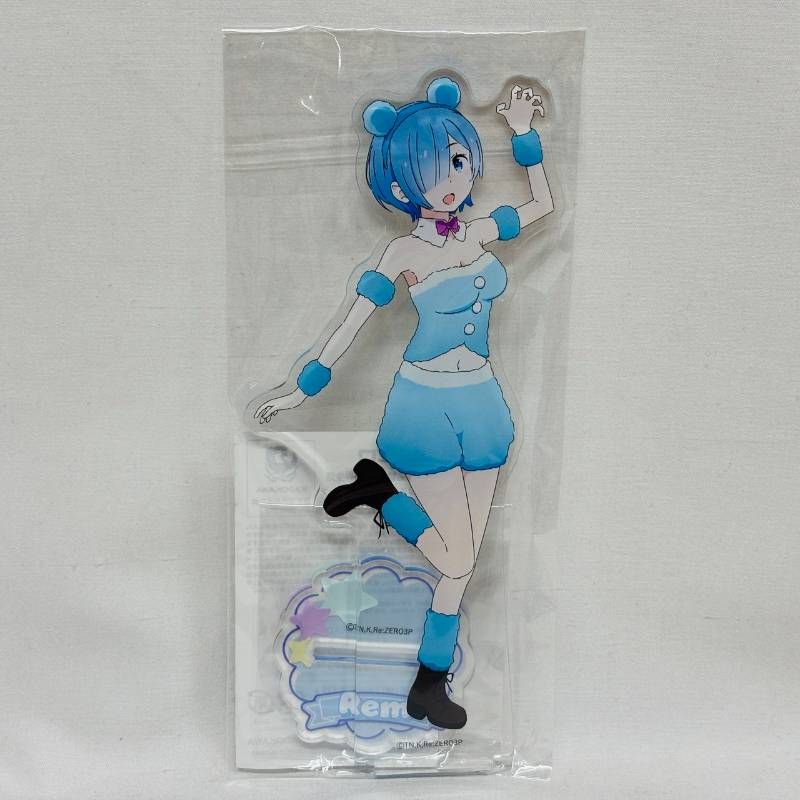 リゼロ リゼロ C104 アクリルスタンド 2点 セット ふわふわどうぶつコス