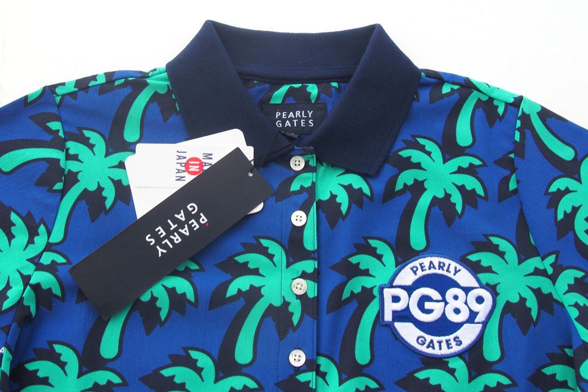 ｜パーリーゲイツ｜pearly gates｜ヤシの木柄