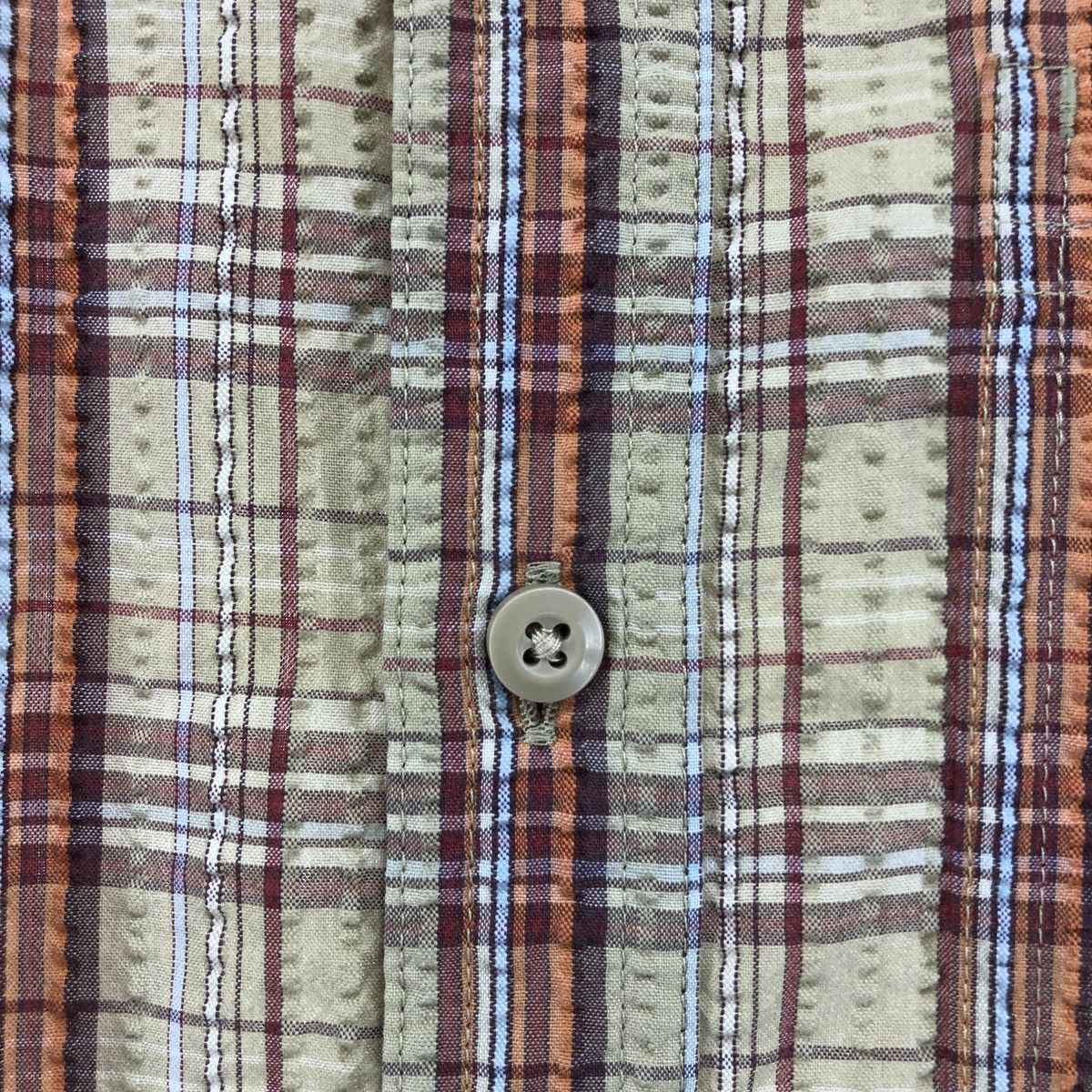 古着 00年代 パタゴニア Patagonia 53000S0 シアサッカー 半袖