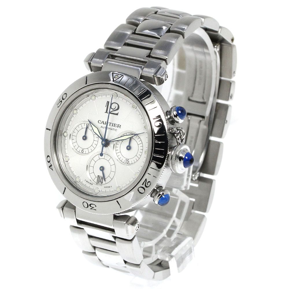 【メーカー包装済】 カルティエ CARTIER W31030H3 パシャ38mm クロノグラフ 自動 その他