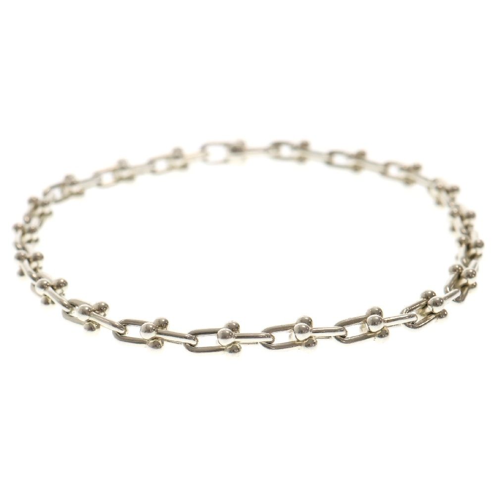 TIFFANY-Co ティファニー ハードウェア ブレスレット マイクロリンク Ag925 シルバー チェーン アクセサリー