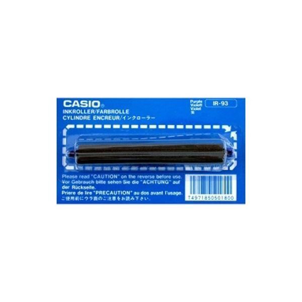 （まとめ） カシオ レジスター用消耗品 電子レジスター用 インクローラー IR-93B 黒 1個入 