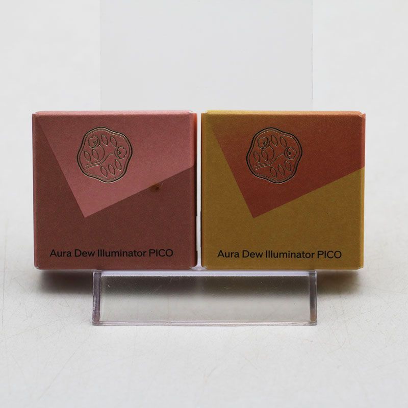 新品未開封 資生堂 SHISEIDO オーラデュウ プリズム イルミネーター ピコ 06 雀色時 / 08_照葉 セット CR6-10-32-02