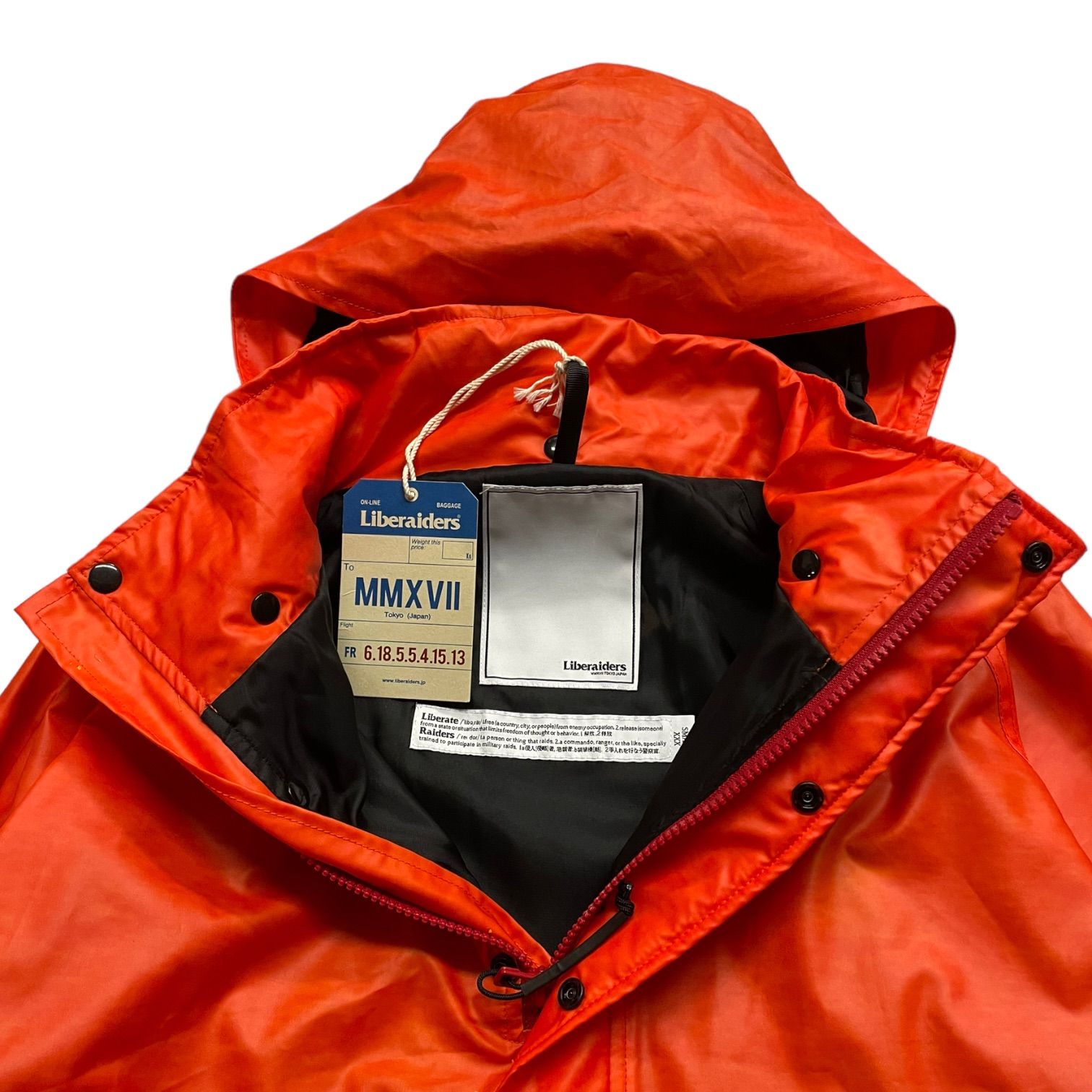 未使用品】Liberaiders リべレイダース THERMOMETER JACKET サーモ 