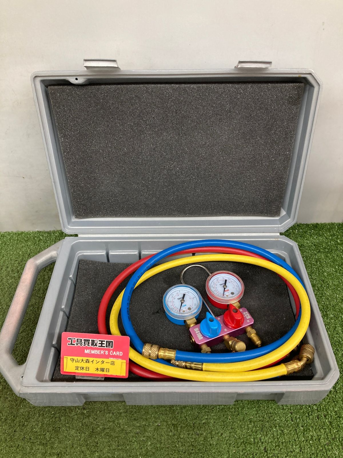 品 0921 イチネンTASCO R410A R32ゲージマニホールドキット ITBWN8WD6U4C