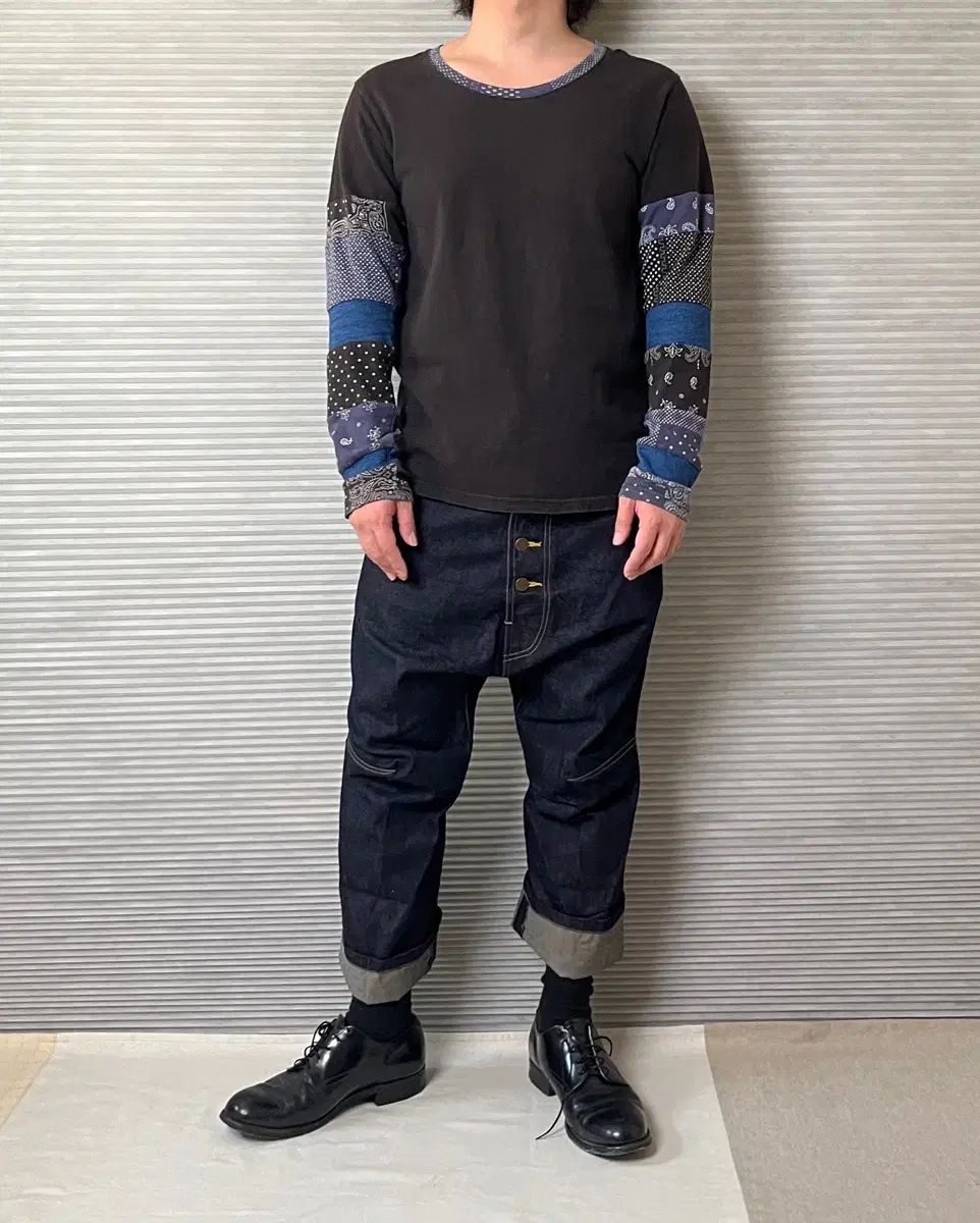 NEMETH クリストファーネメス 立体裁断 ウール スラックス Sサイズ