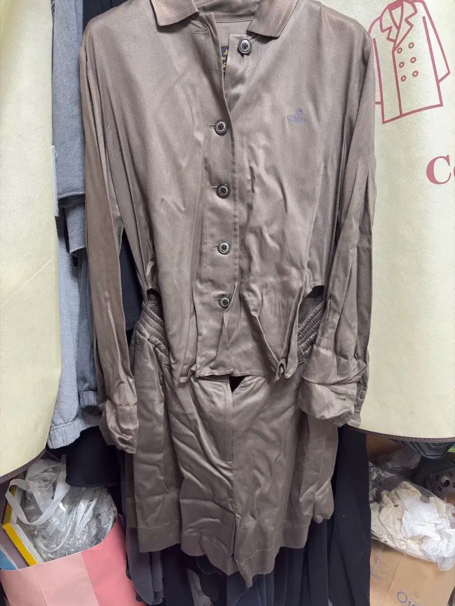 VIVIEN ウェストウッド ワンピース シャツ セットアップ 40