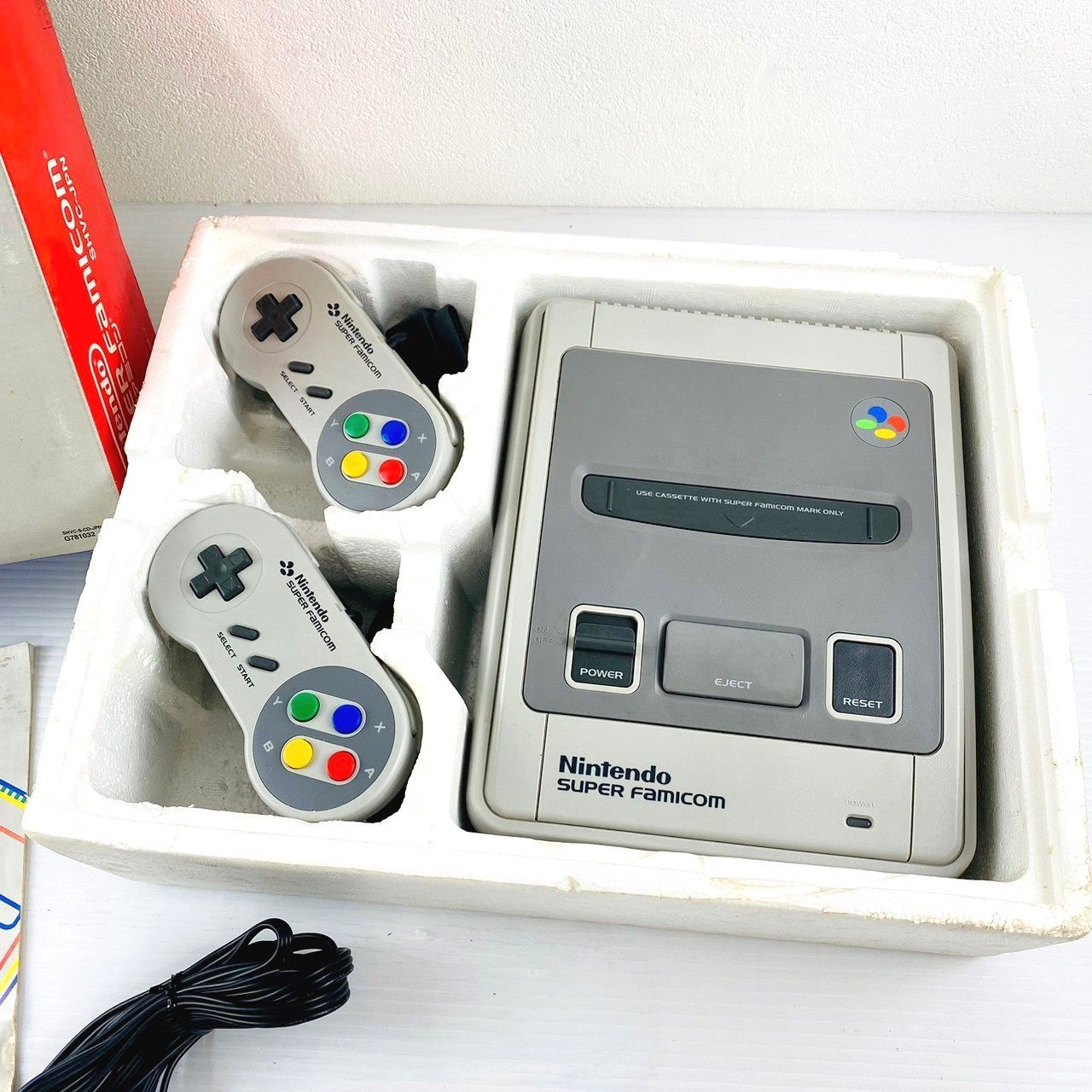 Nintendo スーパーファミコン 美品 SHVC-001 任天堂 ゲーム機（楽天 