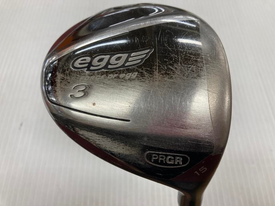 定番人気，100%新品 【訳あり】egg 2018 (2w.3w.5w) | 15 | egg オリジナルカーボン | 中古 | フェアウェイウッド | プロギア【最短即日発送】 フェアウェイウッド