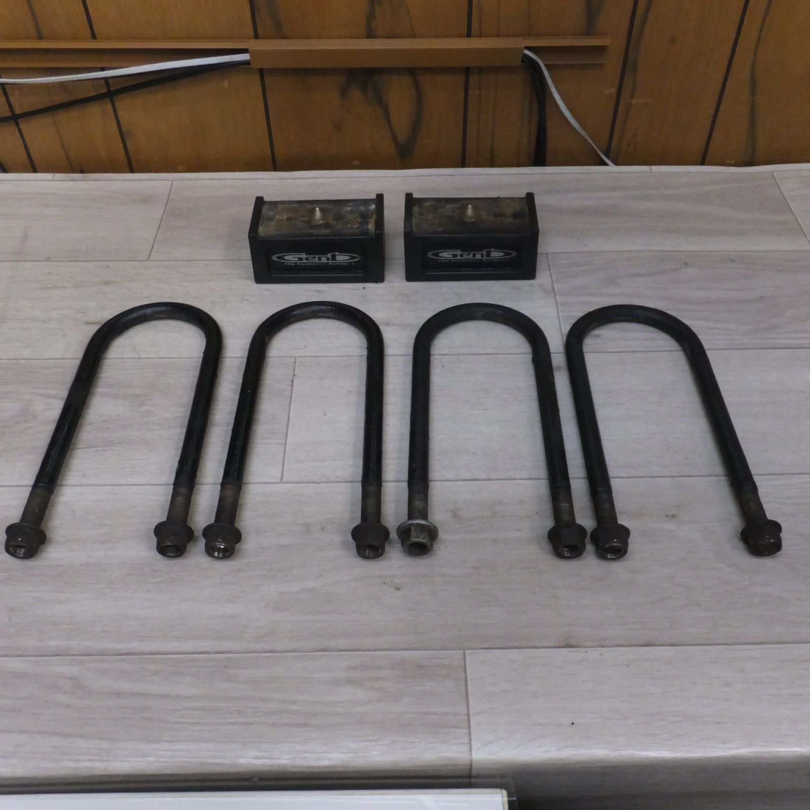 玄武 Genb ハイエースTRH KDH GDH200系 ハイトダウンブロックキット SDB20H 2.0インチ 50ミリ セット 2