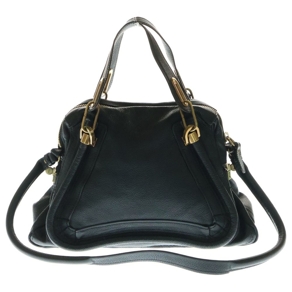 Chloe (クロエ) パラティ 2wayハンドバッグ ショルダーバッグ ブラック