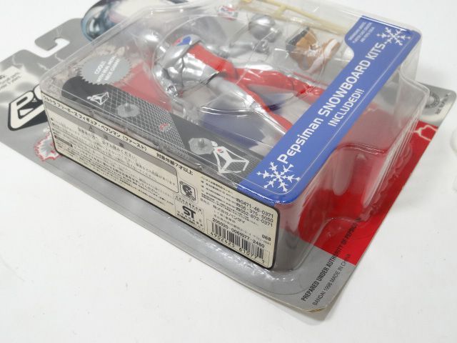 Pepsiman ペプシマン　スノーボードフィギュア　コーラバージョン ペプシマン PEPSIMAN 限定版フィギュア コーラバージョン 未開封
