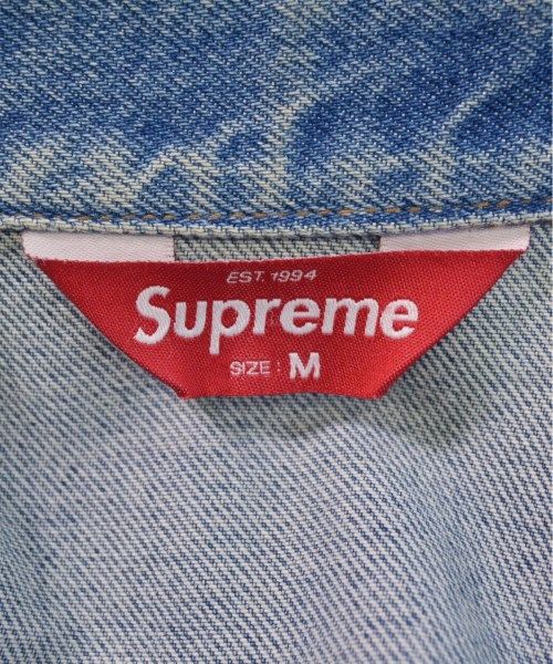 Supreme デニムジャケット メンズ 【古着】【中古】【送料無料